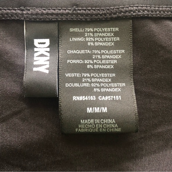 TOMMY HILFIGER DKNY Retail $136 Tropical V-Neck Swim Top High Waist Bottoms Med - Picture 7 of 7